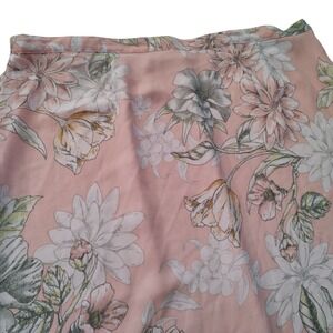 Alfred Dunner Chiffon Lined Skirt Side Zip Knee‎ Length Flare Womens Extra Large
